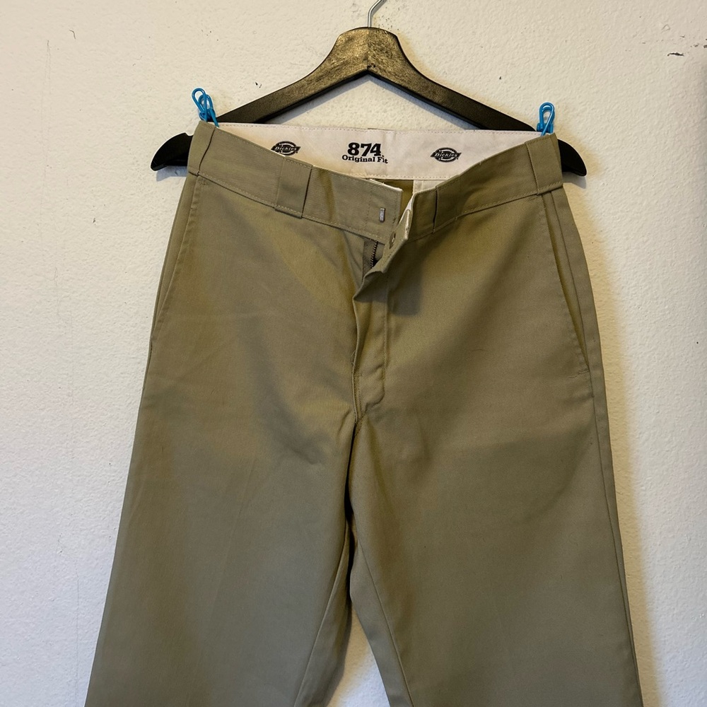 Dickies Tan Chinos Classic Cotton Twill